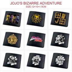12 Styles JoJo's Bizarre Adventure Cosplay Cartoon PU Anime Wallet Purse