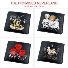 5 Styles The Promised Neverland Cosplay Cartoon PU Anime Wallet Purse