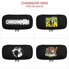 4 Styles Chainsaw Man Cosplay Cartoon Colorful Anime Pencil Bag Box