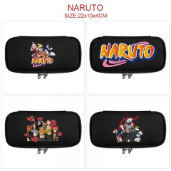 4 Styles Naruto Cosplay Cartoon Colorful Anime Pencil Bag Box
