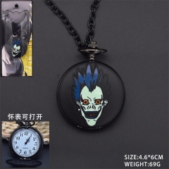 (With Light) 2 Styles Death Note Cartoon Cute Anime Alloy Watch Clock