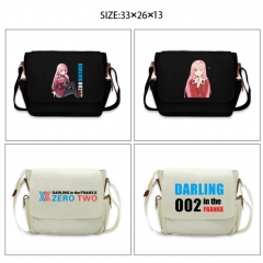 40 Styles DARLING in the FRANXX Cartoon Anime Shoulder Bags