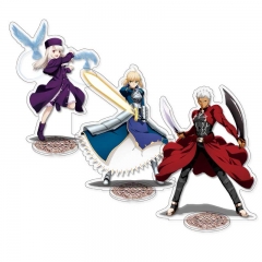 15CM 7 Styles Fate/Stay Night Cartoon Acrylic Anime Standing Plates