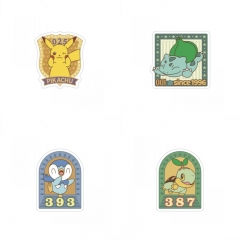 15 Styles Pokemon Cartoon Acrylic Anime Brooch and Pin