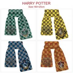 4 Styles Harry Potter Cartoon Character Cosplay Anime Plush Scarf (25*160CM)