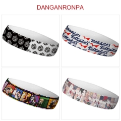 4 Styles Danganronpa: Trigger Happy Havoc Cartoon Color Printing Sweatband Anime Headband