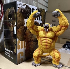 43CM Dragon Ball Z Super Transformation Golden Great Ape Gorilla Anime Figure