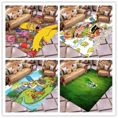44 Styles 80*120CM Simpsons Cartoon Color Printing Anime Carpets
