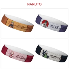 5 Styles Naruto Cartoon Color Printing Sweatband Anime Headband