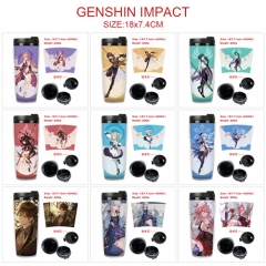 11 Styles Genshin Impact Cartoon Anime Water Cup