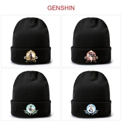 7 Styles Genshin Impact Cosplay Cartoon Decoration Anime Hat