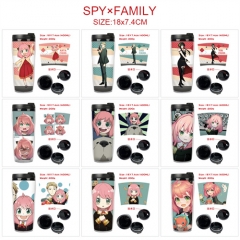 9 Styles Spy×Family Cartoon Anime Water Cup