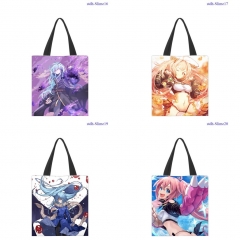 7 Styles 33*38cm That Time I Got Reincarnated as a Slime Cartoon Pattern Canvas Anime Bag