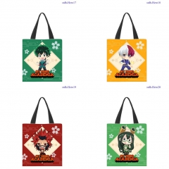 7 Styles 33*38cm My Hero Academia/Boku no Hero Academia Cartoon Pattern Canvas Anime Bag