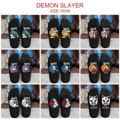 10 Styles Demon Slayer: Kimetsu no Yaiba Cartoon Painting Cosplay Costume Anime Socks