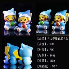 9CM 2 Styles Pokemon Pikachu Cute PVC Anime Figure Toy