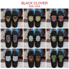 10 Styles Black Clover Cartoon Painting Cosplay Costume Anime Socks