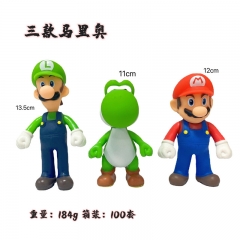 3PCS/SET Super Mario Bro Anime PVC Figure Toy (Opp Bag)