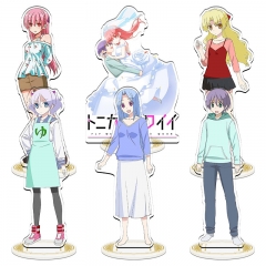 6 Styles Fly Me to the Moon Acrylic Anime Standing Plates