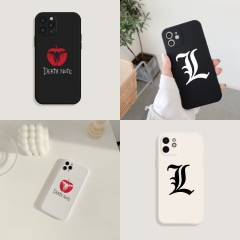4 Styles Death Note Anime Phone Shell Phone Slip Phone Cover Phone Case