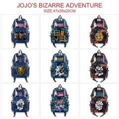 9 Styles JoJo's Bizarre Adventure Cartoon Cosplay Anime Backpack Bags