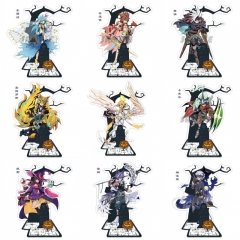 9 Styles 16CM AOTU Game Pattern Anime Standing Plate