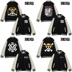 8 Styles One Piece Cartoon Cosplay Anime Jacket