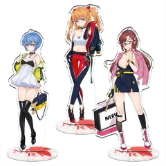 3 Styles EVA/Neon Genesis Evangelion Acrylic Anime Standing Plates