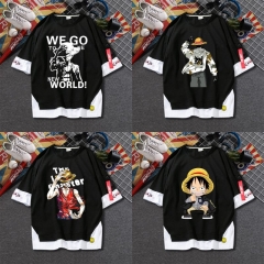 24 Styles One Piece Cosplay Unisex Anime T shirt