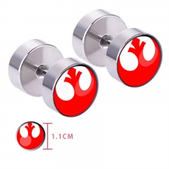 3 Styles Star Wars Cosplay Cartoon Character Alloy Anime Earring