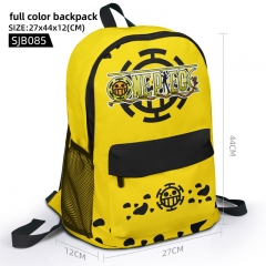 One Piece Cartoon Anime Backpack School Bag