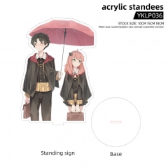 15CM Spy x Family Anime Acrylic Standing Plates