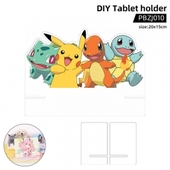 Pokemon Pikachu Anime Acrylic Table Holder Standing Plates