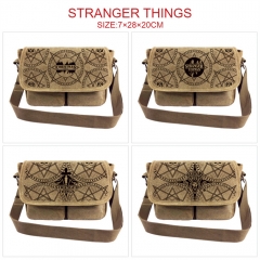 7 Styles Stranger Things Cartoon Anime Canvas Shoulder Crossbody Bag