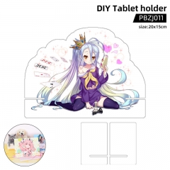 No Game No Life Anime Acrylic Table Holder Standing Plates
