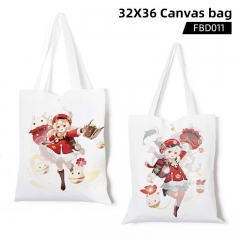 Genshin Impact Anime Canvas Bag Tote Bag