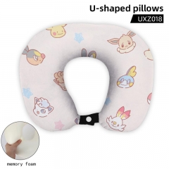 Pokemon Pikachu Cosplay Cartoon Anime U-shaped Pillows