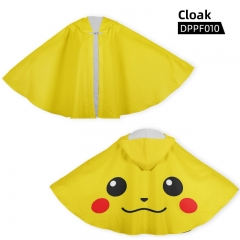 Pokemon Pikachu Cosplay Cartoon Anime Cloak