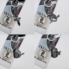 4 Styles Death Note Cosplay Anime Keychain