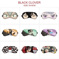 12 Styles Black Clover Cartoon Pattern Anime Eyepatch