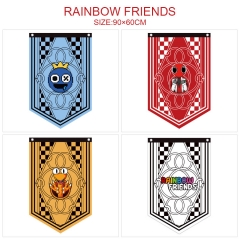 6 Styles 90x60CM ROBLOX Rainbow Friend Anime Decoration Flag