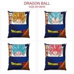 4 Styles 29x38CM Dragon Ball Z Anime Plush Pillow