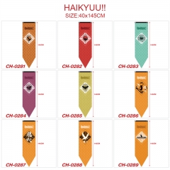 9 Styles 40*145CM Haikyuu Decoration Anime Flag