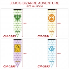 5 Styles 40*145CM JoJo's Bizarre Adventure Decoration Anime Flag