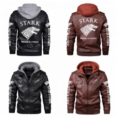 12 Styles Game of Thrones PU Leather Anime Jacket