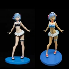 22CM 2 Colors Re: Zero/Re:Life in a Different World from Zero Rem Anime PVC Figure