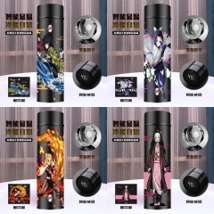 7 Styles With Electric Demon Slayer: Kimetsu no Yaiba Temperature Intelligentize Displayer Anime Vacuum Cup