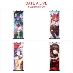 60*170CM 6 Styles Date A Live Wallscrolls Anime Wall Scroll