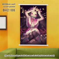 2 Styles (60X90CM) Demon Slayer: Kimetsu no Yaiba Cosplay Wall Scroll Anime Wallscroll