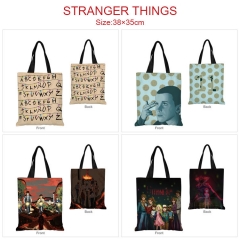 6 Styles Stranger Things Canvas Anime Single Shoulder Bag